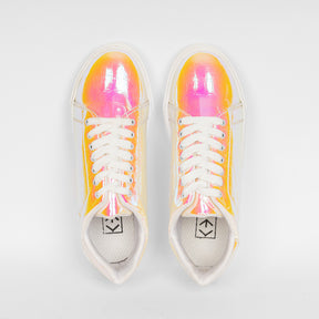 Holographic sneakers Women Yellow