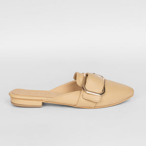 Women Slipper Leon Beige