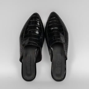 Women Slipper Black CECIL Matte