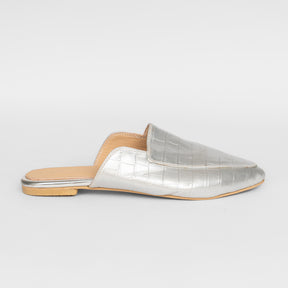 Women Slipper Silver CECIL Matte