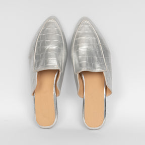 Women Slipper Silver CECIL Matte