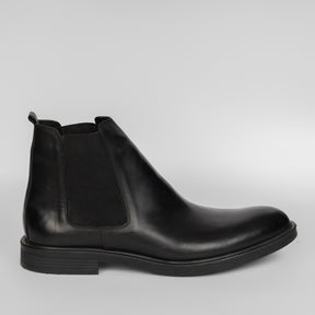 Oxford leather Boot - Black