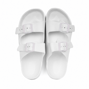 Unisex Rubber Slipper - White