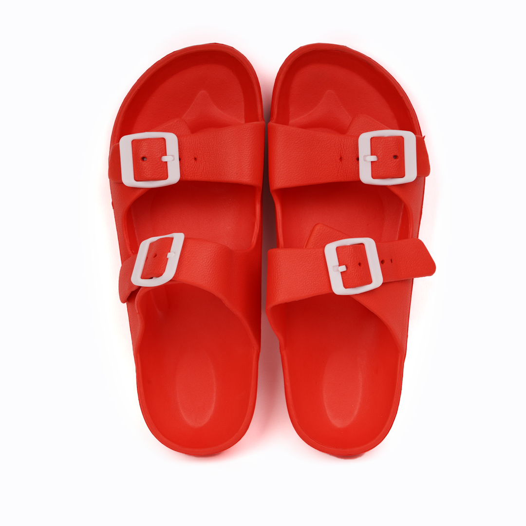 Unisex Rubber Slipper - Red