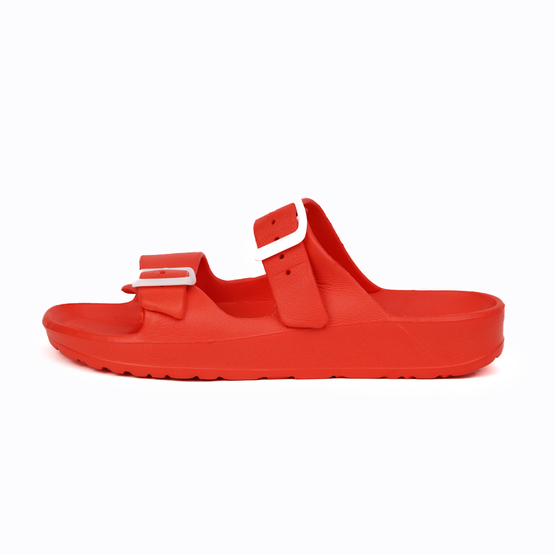 Unisex Rubber Slipper - Red