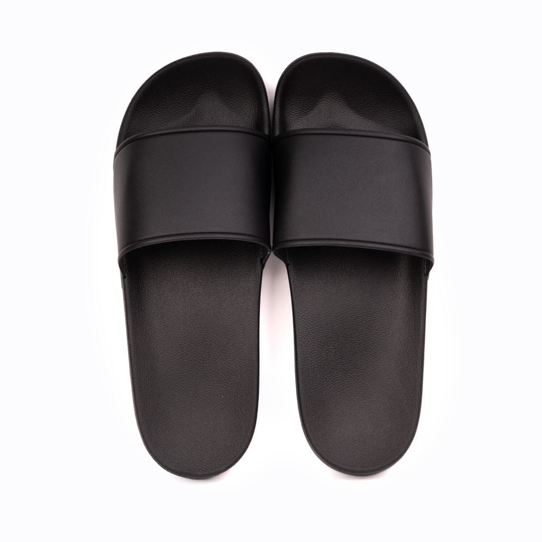 Unisex Rubber Slipper - Black