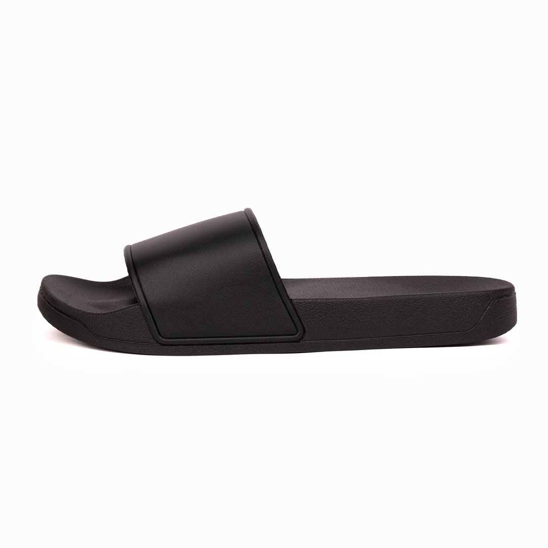 Unisex Rubber Slipper - Black