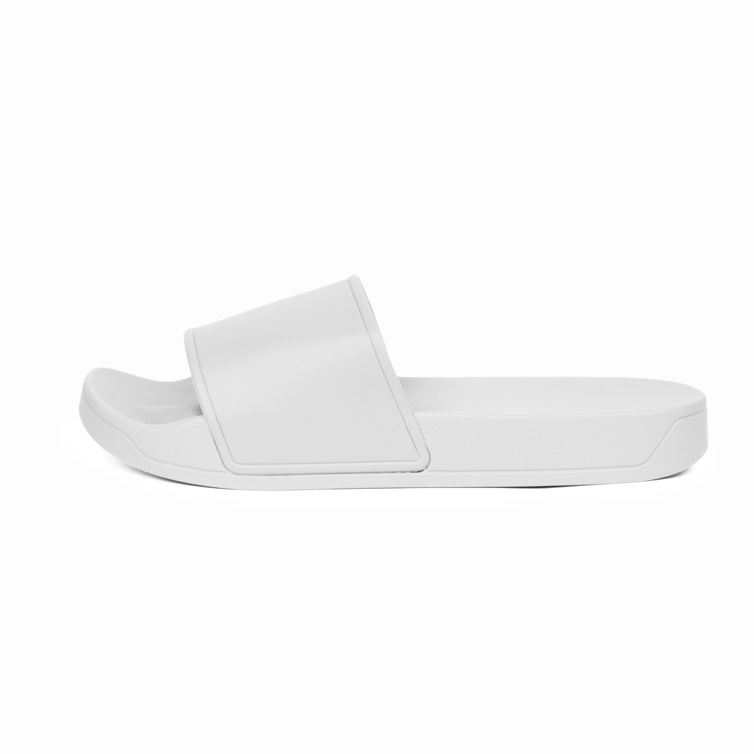 Unisex Rubber Slipper - White