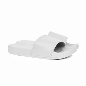 Unisex Rubber Slipper - White