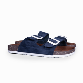 Navy Slipper - Women