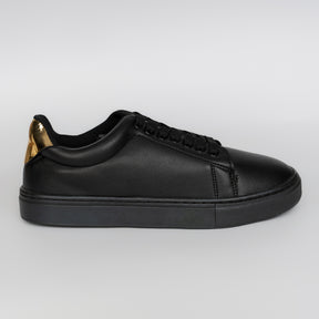 Casual Sneakers - Black & Gold