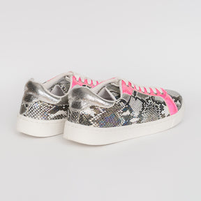 Women UBUNTU Sneaker Silver&Pink