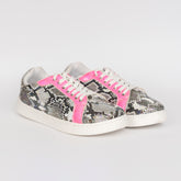 Women UBUNTU Sneaker Silver&Pink