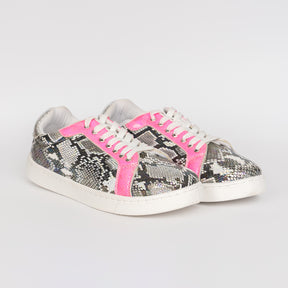 Women UBUNTU Sneaker Silver&Pink